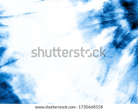 Tie Dye Pattern. Aquarelle Wallpaper. Spiral Tie Dye Pattern. Colorful Navy Denim Print. Beautiful Abstract Illustration. Trendy Hand Drawn Dirty Painting. Grunge Watercolor Dirty Style.