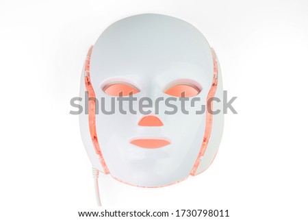 Special phototherapy clinical mask for skin treatment