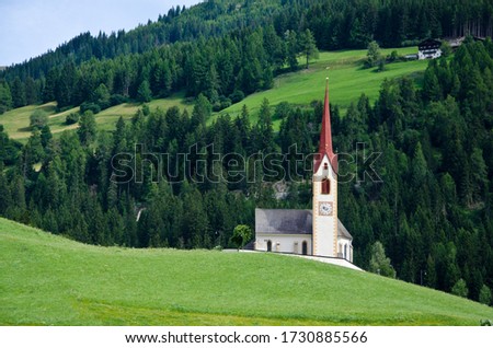 landscapes of the trentino dolomites in val fiscalina and val pusteria Royalty-Free Stock Photo #1730885566