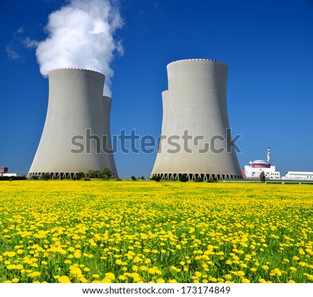 Nuclear power plant Temelin in Czech Republic 