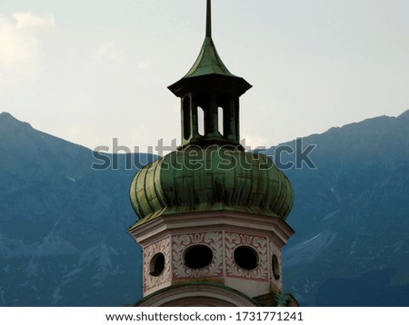 a monastery among the mountains