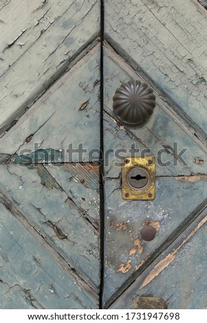texture of an old wooden door