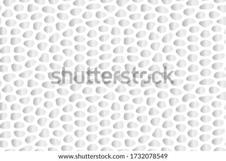 White abstract vector background design template with seamless pattern
