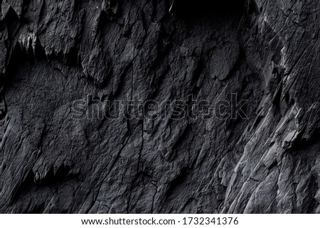 Iceland.  
The texture of basalt rocks. Royalty-Free Stock Photo #1732341376