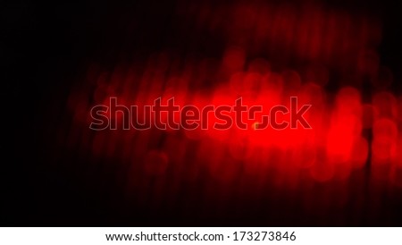 Red Bokeh Lines Background