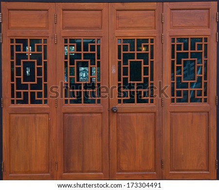 Chinese door