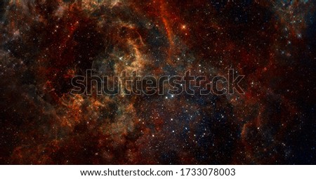 High resolution image of the universe. This image elements furnished by NASA.