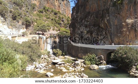 Waterfall Water River arch cave