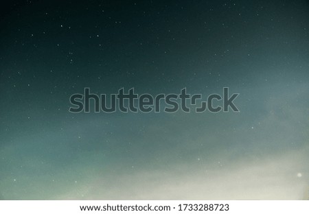 star sky at night with different colors background