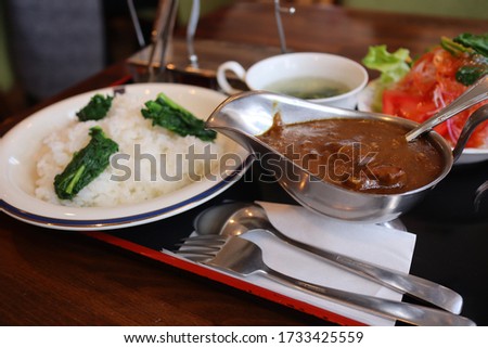picture of the delicious curry rice