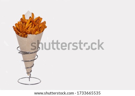 French Fries Cone Stock Photos And Images Avopix Com