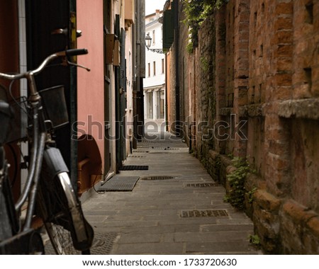 Ancient streets and alleys of Caorle - points of interest for tourism

