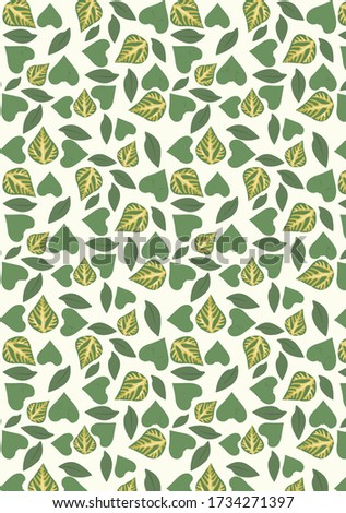 Botanical Pattern Illustration Background Art. botanical illustration. botanical wallpaper. botanical vector. illustration
