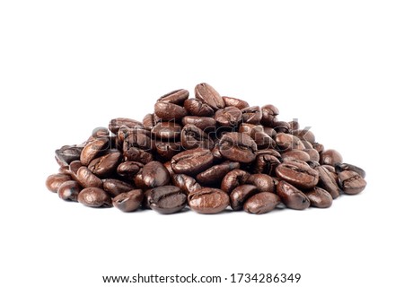 Coffee Beans isolated on white background