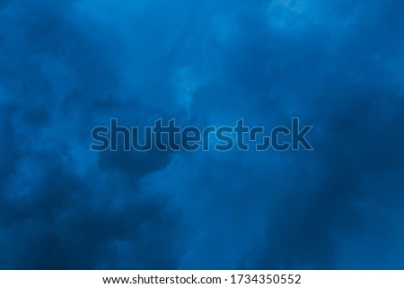 dark blue sky background, cloud sky before the rain ,Sunset sky and cloudnight sky,blue sky