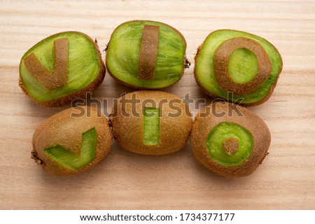 VIO hair removal image. Kiwifruit fits that image as a hairy fruit.