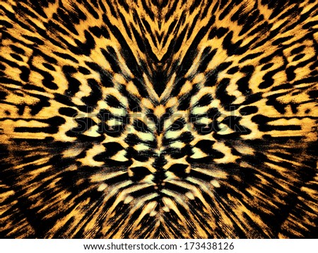 Seamless Tiger Pattern Background