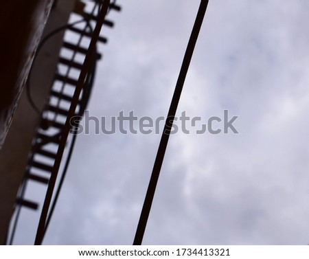Sky Line Steel Background Metal