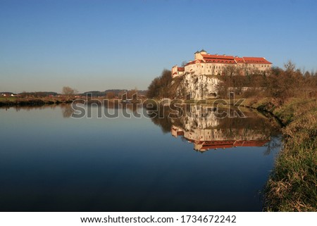 Church of Saints Peter and Paul and Benedictine abbey in Tyniec, Lesser Poland, Poland Royalty-Free Stock Photo #1734672242