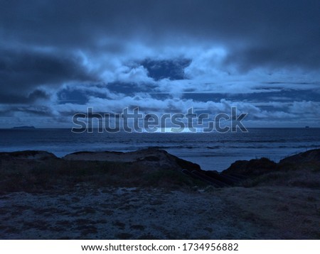 Night Sky at the beach