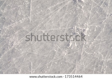 Skated on Ice Surface background
