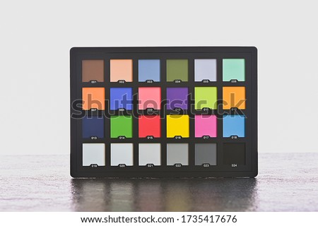 Photography 24 Color Card Test Color Balancing Card Palette Board
