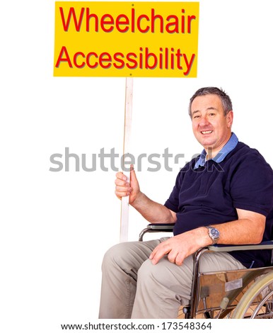 Wheelchair demonstrated for their situation