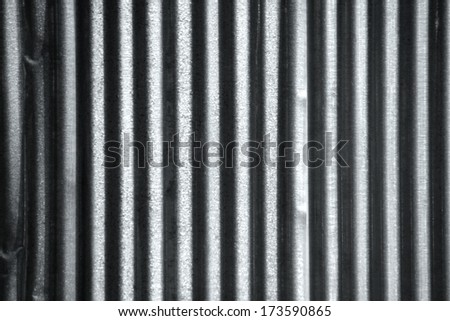 A sheet steel background