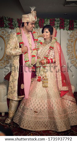 Marriage Picture of An Indian Rich Marriage Function 