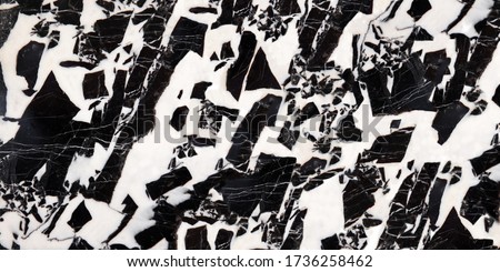 black and white marble texture. panda texture
