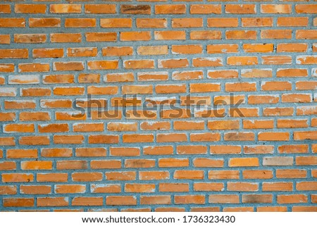 Vintage textured background of red brick wall