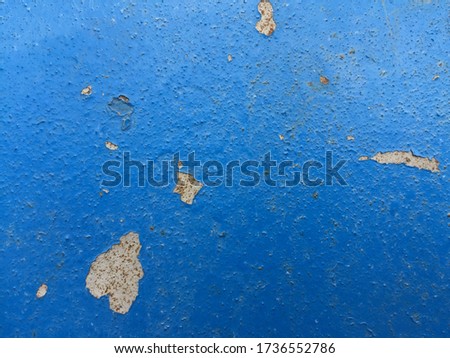 Blue silver that covers the steel surface Abrasives from the metal surface and the building's walls
