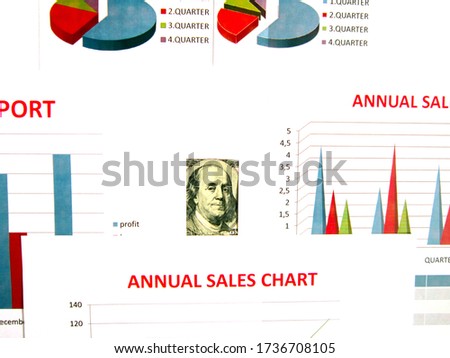                          dollars around that picture of various economic charts .      