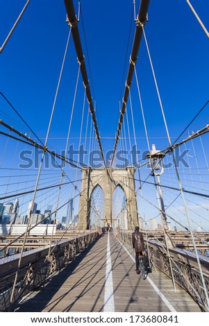 Brooklyn bridge,New York City
