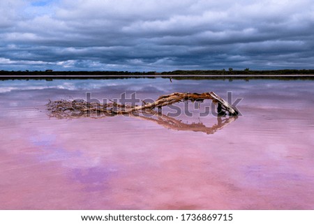 salt lake in Victoria australia 