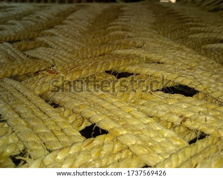 Beautiful picture of Rope, Rope Stock Photos, Asian Bed rope stock footage.