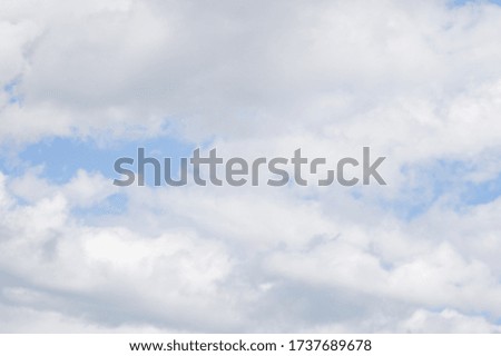 cirrus clouds blue sky view