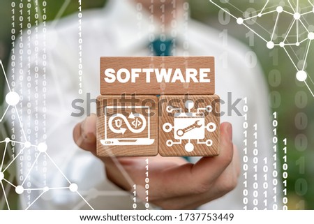 Software Web Development Programming Concept. Internet Business SEO Developing Website Technology.