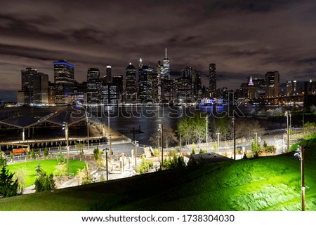 Panoramic View on the Manhattan Skyline
