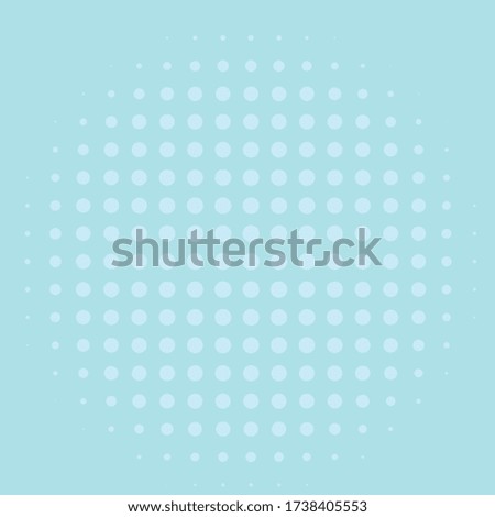 Blue halftone Background. Fade Dotted Overlay. Digital Gradient. Pop-art style. Grunge Backdrop. Modern futuristic Pattern. Abstract panel. Vector illustration