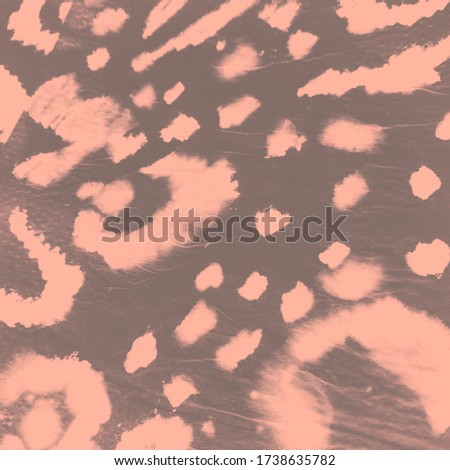 Bleached Animal Print Model. Grey Decor Fashion Safari. Blur Illustration Brush Animal. Brown Trendy Illustration. Pattern Texture Leopard. Jungle Exotic Background.