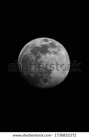 Close photo of the moon