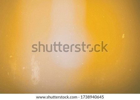Yellow Film Strip Texture with Scratch and Grain Background, Suitable for Overlay and Color Cast Effect.