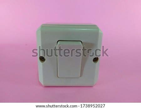 single switch for electric lighting installation