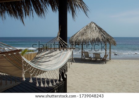Picture of perfect vacation at Zorritos beach in Tumbes-PERU