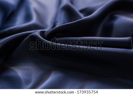 patterned fabric in with different folds