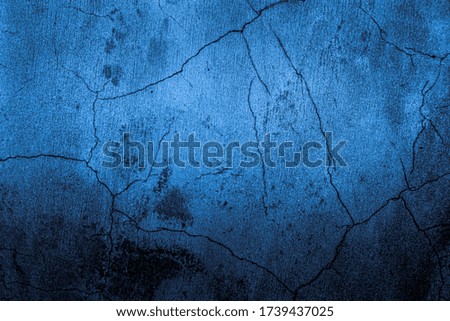 Beautiful texture abstract background dark blue stucco wall grunge decor the art of beauty of rough surfaces, Banners with spaces for text.