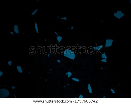 Beautiful abstract color white and blue marble on black background and gray and blue granite tiles floor on blue background, love gray wood banners graphics, art mosaic decoration
