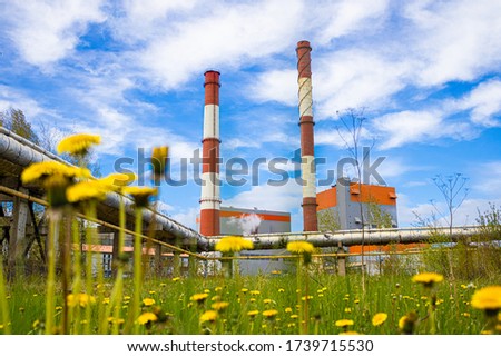 Eco-friendly factory, no harmful emissions