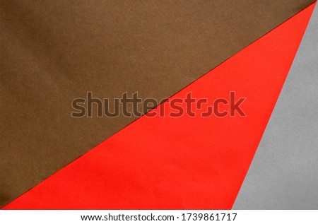 Color paper background Color paper shape arrangement Suitable for use as an artistic background.
